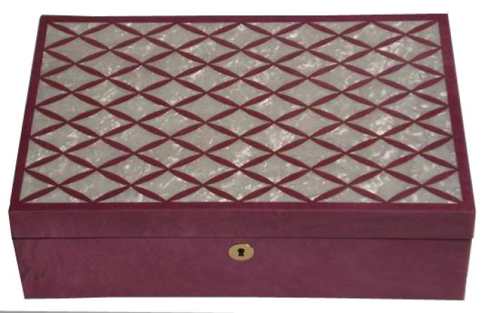 Nr.502MP02 Watch and jewelry box red